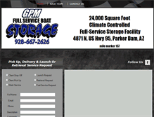 Tablet Screenshot of genepricemotorsports.com